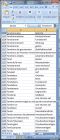 wordlist database french german